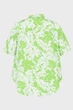 Жіноча салатова блуза з візерунком GRAPHIC PALM CAMP SHIRT Michael Kors XS MS440MBB0M - изображение 8