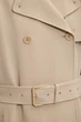 Жіночий бежевий тренч DB OVERSIZE BELTED Michael Kors XS MT420EXENX - зображення 5