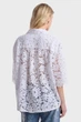 Жіноча біла блуза STUDDED FLORAL LACE SHIRT Michael Kors S MS540SXGTA - изображение 3
