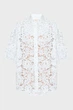 Жіноча біла блуза STUDDED FLORAL LACE SHIRT Michael Kors S MS540SXGTA - изображение 7