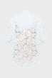 Жіноча біла блуза STUDDED FLORAL LACE SHIRT Michael Kors S MS540SXGTA - изображение 9