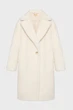 Жіноча біла шуба OVERSIZED TEDDY SHEARLING COAT Michael Kors S 77B1384M52 - зображення 4