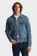 Чоловіча синя джинсова куртка DENIM TRUCKER Michael Kors S CR4206KFAU - изображение 1