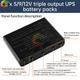 Корпус для power bank на 6 × 18650 з виходами 5V/9V/12V і функцією UPS (безперебійного живлення) - зображення 3
