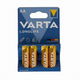 Батарейки Varta Longlife AA (LR6) 1.5V щелочные, комплект 4 шт - изображение 1