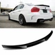 Спойлер стиль M4 для BMW 3 series E90 2005-2012 ABS пластик, чорний глянець - зображення 8