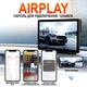 Автомобильный дисплей CarPlay Podofo A3782 8", беспроводной Apple CarPlay и Android Auto, монитор с видеорегистратором, для камер заднего вида, Bluetooth, FM, AUX - изображение 6