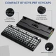 Ігрова Бездротова Механічна Клавіатура ATTACK SHARK K86 Black gradient з TFT-дисплєм, RGB, 4000mAh, 2.4G/Bluetooth/Кабель - изображение 15