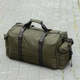 Сумка дорожная Cross Green 55 л, цвет олива (хаки) со вставками из экокожи, Оксфорд 910Д, 63х32х27 см - изображение 8
