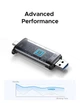 Багатофункціональний картридер 2-in-1 UGREEN CM304 USB-C, USB-A, SD/TF 170MB/s Black (80191) - зображення 3