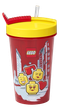 Kubek ze słomką LEGO Iconic Girl 500 ml (40441725) (5711938030339) - obraz 1