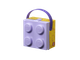 Pojemnik LEGO Klocek z rączką 4 Lawendowyi (40240004) (5711938030483) - obraz 1
