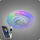 Люстра світлодіодна 517 Dlight RGB з пультом і колонкою 70Вт Білий (02151) - зображення 2