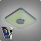 Люстра світлодіодна 517 Dlight RGB з пультом і колонкою 45Вт Білий (02152) - зображення 3