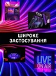 Розумна неонова світлодіодна стрічка RGB IC гнучка 5 м Bluetooth музична синхронізація USB SMD5050 водостійка пульт AND LED - зображення 6