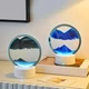 Світлодіодний нічник 3D пісочна картина ANDLY-674, декоративний світильник Сипучі піски, настільний LED декор - зображення 3