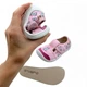 Детские тапочки (бирфуты) для девочки Weestep 25р (стелька 15.5см) VM1191 розовый - изображение 3