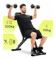 Складная скамья для тренировок Zipro Stride до 110 кг с регулируемой спинкой - зображення 5