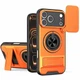 Удароміцний чохол Epik Camshield StandRing case на Apple iPhone 17 Pro Max (6.9") Orange - зображення 1