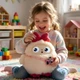 Інтерактивна плюшева AI-іграшка Kiki 0240-2/МК з LED-очима та голосовою взаємодією - зображення 6