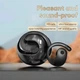 Наушники беспроводные открытые, TWS, Bluetooth 5.3, Type-C, 30mAh, 300mAh, 6h, 36h, Black - изображение 6