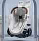 Дитяча прогулянкова коляска-трансформер Maraton M2-2 2 в 1 складана, з реверсивним сидінням, Біла - зображення 4