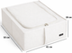 Бокс ORGANIZE с 1 перепонкой Белый (KHV-2-white) - изображение 5