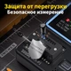 Тестер транзисторов FNIRSI LCR-P1, конденсаторов, электронных компонентов SMD, диод, триод, стабилитрон, диод Black - изображение 8