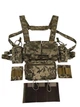 Нагрудник тактичний Akinak ремінно плечова система Spiritus Systems Mk3 Micro Fight Chest Rig Укрпіксель ММ14 (174) - изображение 1