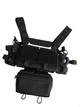 Нагрудник тактичний Akinak ремінно плечова система Spiritus Systems Mk3 Micro Fight Chest Rig Black (174) - изображение 1