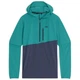 Чоловічий джемпер Outdoor Research ASTROMAN SUN HOODIE бірюзовий M - изображение 1