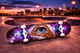 Скейтборд Fish Skateboards “EYE” — дерев’яна дека 7 шарів канадського клена, підшипники ABEC-7 - зображення 1
