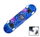 Скейтборд Fish Skateboards “Blue Rhombus” — деревянная дека из канадского клёна, подшипники ABEC-7 - изображение 2