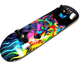 Скейтборд Fish Skateboards “Wolf” — деревянная дека 7 слоев канадского клёна, подшипники ABEC-7 - изображение 2