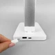 Настільна LED лампа Lesko M856 White + Silver світлодіодна з бездротовою зарядкою - зображення 6