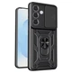Чехол Primo Shockproof для Samsung Galaxy S26 Plus (SM-S947) - противоударный, с подставкой и шторкой для камеры - Black - изображение 4
