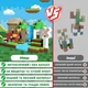 Магнитный конструктор в стиле Minecraft 100 LKX-09 блоков Майнкрафт детские конструкторы для мальчиков - изображение 3