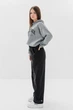 Джинси Baggy для дівчат підлітків Suzie 152 см чорні - изображение 3