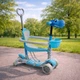 Самокат детский 5 в 1 Best Scooter P-92401 дополнительные колеса, сиденье, родительская ручка, подсветка колёс от 1 до 5 лет (i7-166618) - изображение 1