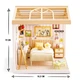 Конструктор-румбокс Mini House серии Интерьер – Спальня (свет) - изображение 3