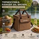 Термосумка Ranger Br 20 л Brown сумка-холодильник для еды и напитков RA9954 - изображение 7