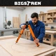 Угломер регулировочный алюминиевый с уровнем Bigstren 3в1 500 мм угол 0-270° подуровень 2 капсулы + карандаш (27309) - изображение 5