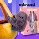 Интерактивная мягкая игрушка брелок Mirumi Ленивец Пушистик повторюшка на аккумуляторе Мируми Серый - изображение 1