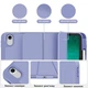 Чехол CoverSoft iPad 11 (10.9) А16, 2024 with Apple Pencil Holder, Purple - изображение 2