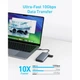 Концентратор USB-C 7-in-1 1xUSB-C PD100W + 2xHDMI + 4xUSB-A black Anker (A83740A2) ANKER A83740A2 1042865 - изображение 6