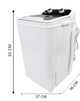 Стиральная машина полуавтомат Bergs WM-60 White - изображение 9