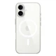 Прозрачный чехол Clear Case с MagSafe для iPhone 17 TPU защита камеры легкий - изображение 1