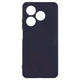 Чехол силиконовый Full Camera для Infinix Smart 8 Plus защита камеры TPU темно-синий - зображення 2