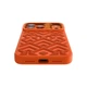 Чехол противоударный Kajsa Briquette Collection для iPhone 17 Pro с MagSafe Orange Plus B-Ring с микрофиброй внутри - изображение 5
