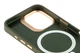 Чохол протиударний Kajsa Briquette Collection для iPhone 15 із захистом камери Olive - зображення 2
